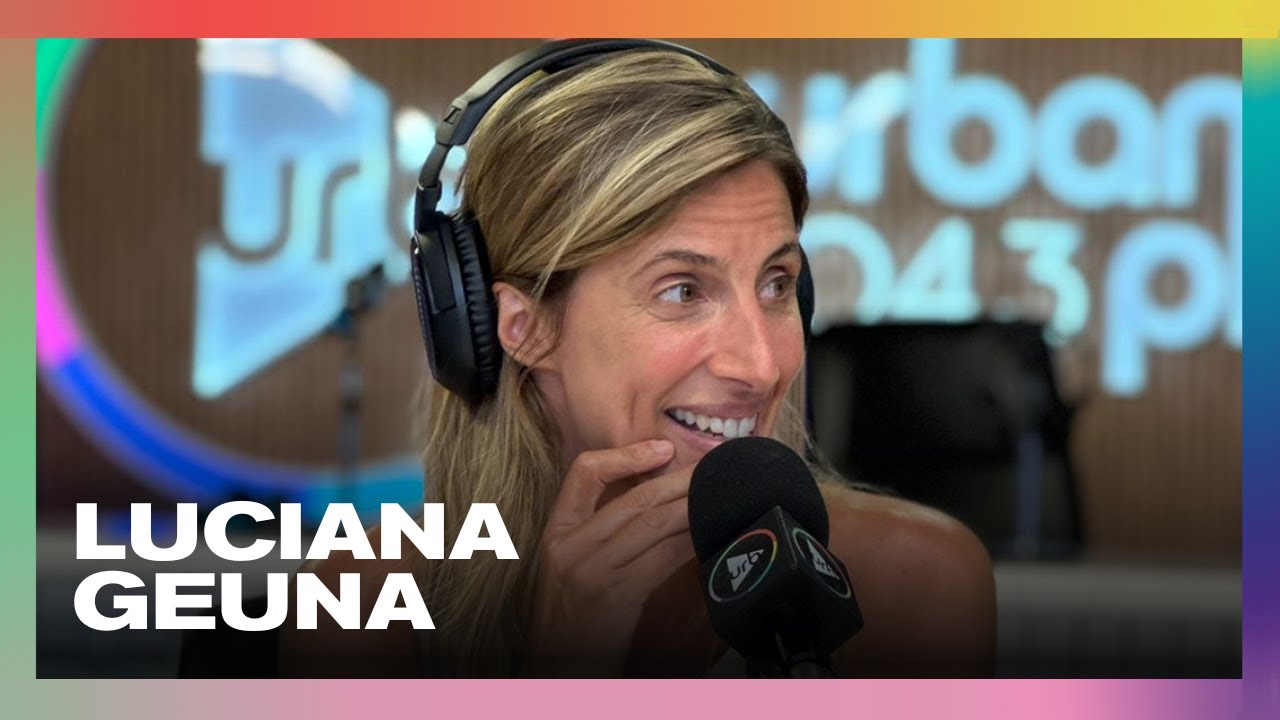 La periodista Luciana Geuna, por primera vez en #VueltaYMedia