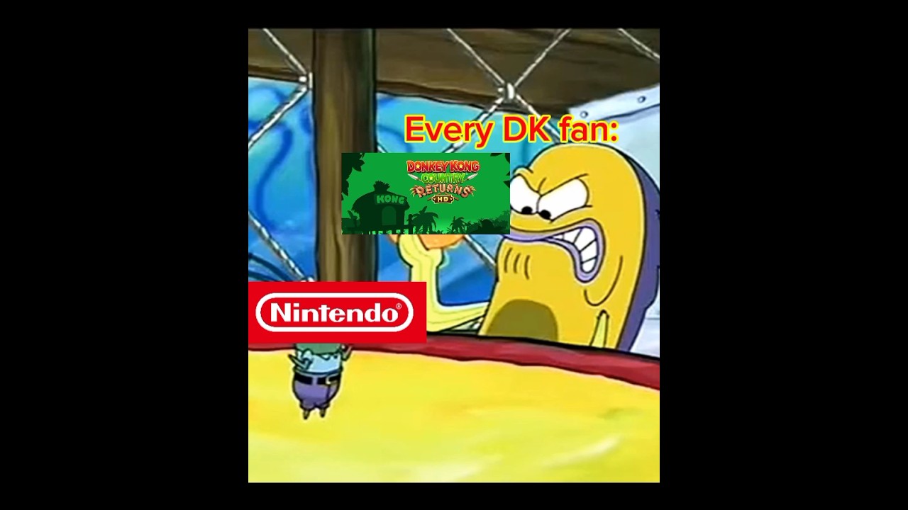 #donkeykongcountryreturns Каждый фанат DK после просмотра трейлера Donkey Kong Country Returns HD: