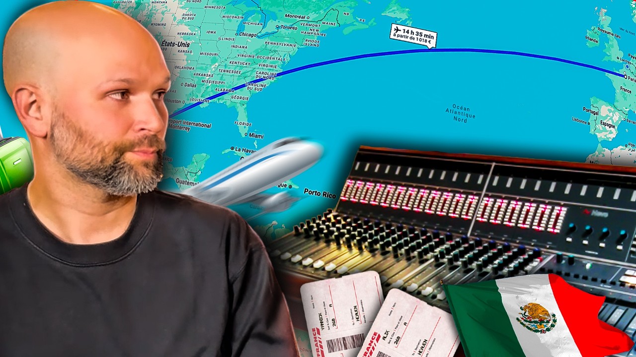 Il traverse l'atlantique pour acheter sa console de mixage