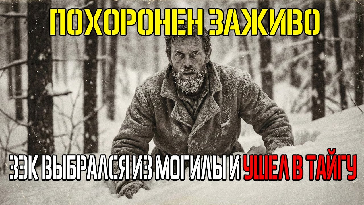 ТАЙНА ВОРКУТЛАГА 1951: Плотник заставил конвой вывезти себя в ГРОБУ...