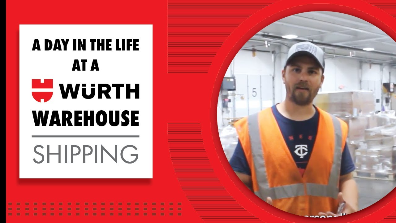 Shipping | A Day in the Life at a W&uuml;rth Warehouse