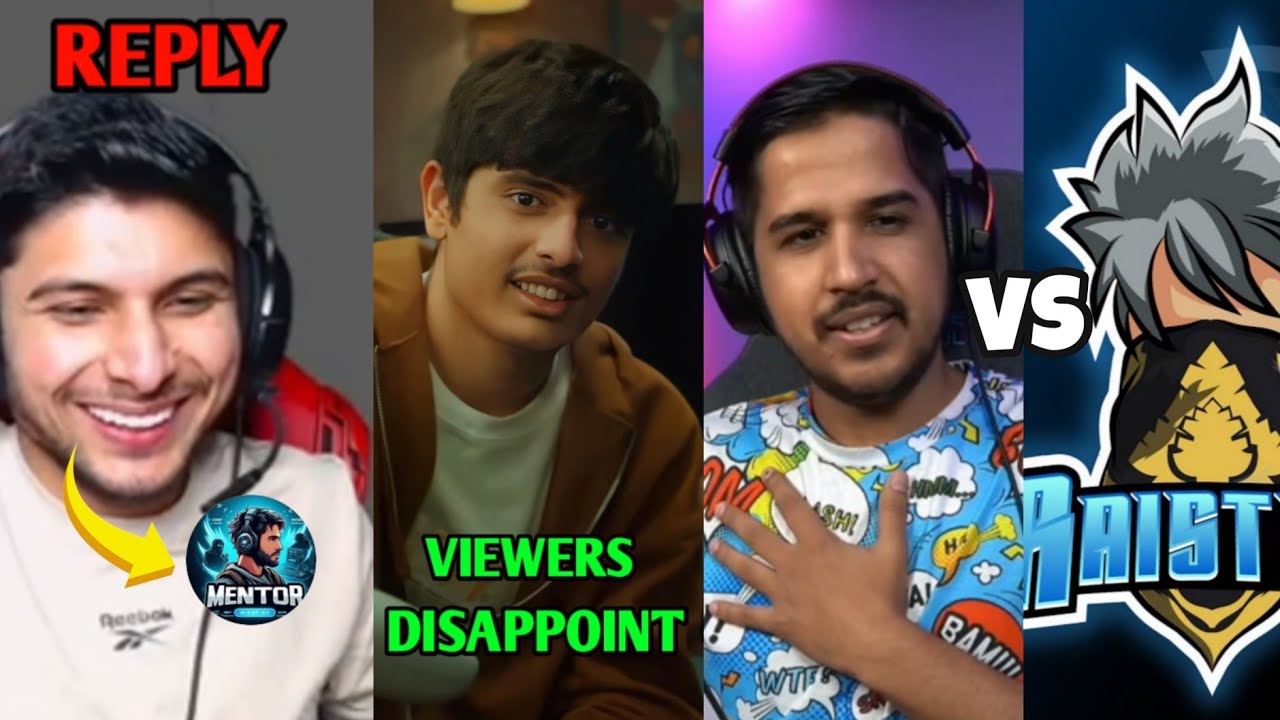 Nonstop gaming exposed by mentorx FF ? 😱 | Desi gamer vs raistar 😳 | viewers disappointe by ajjubhai