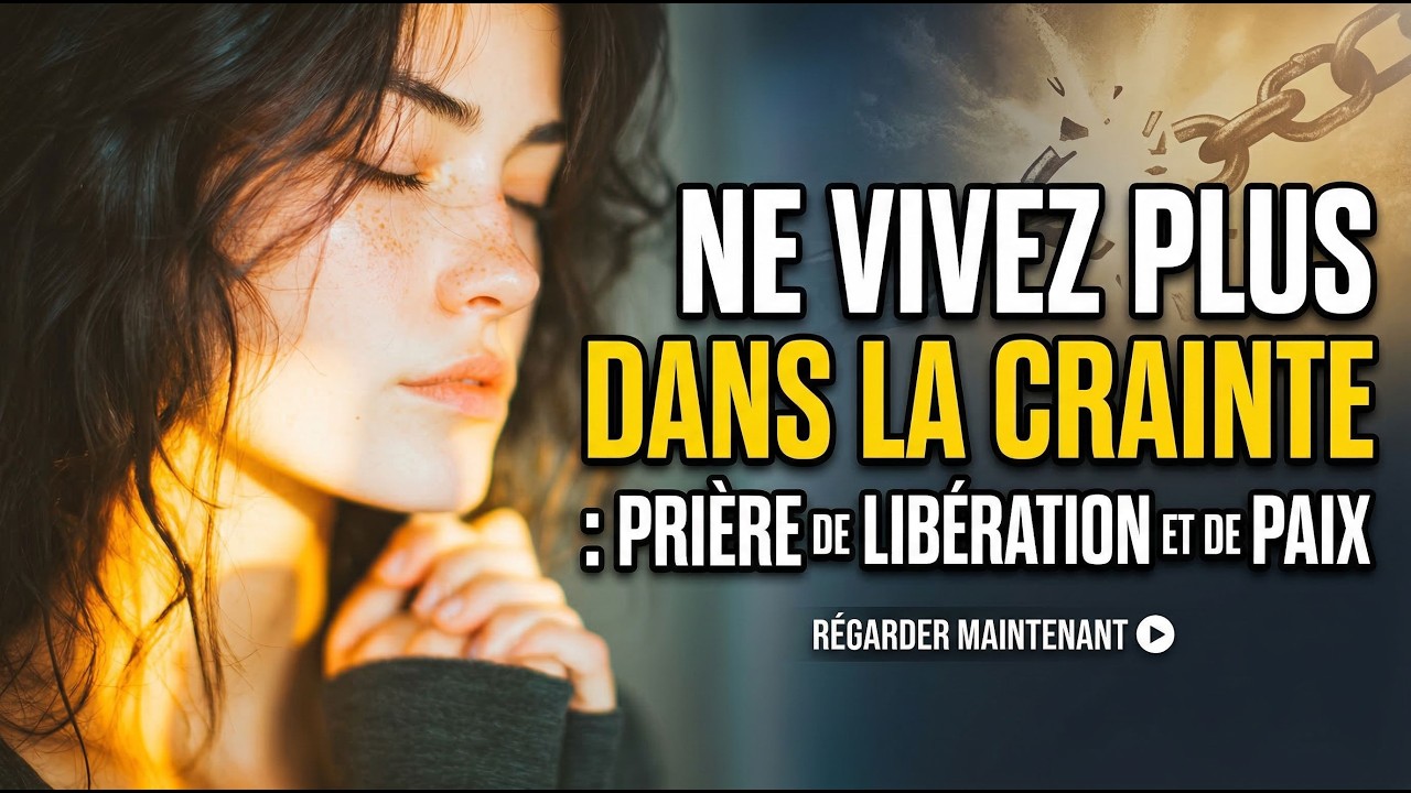 Prière Puissante Pour Détruire Toute Peur et Angoisse Dans Votre Vie 🙏