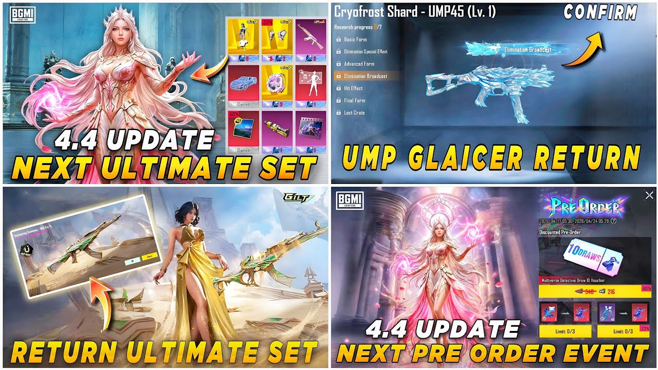🔴 NEXT BUBU ULTIMATE SET REWARDS ✅ GLAICER UMP RETURN 🤩 NEXT PRE ORDER EVENT 🔥 RETURN ULTIMATE SET 🤯