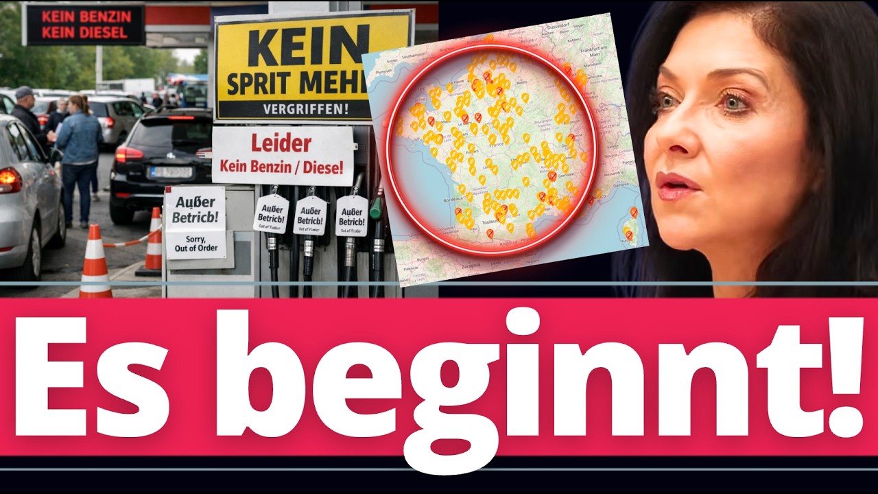 Es geht los: Kein Sprit mehr an Hunderten Tankstellen in GANZ EUROPA!