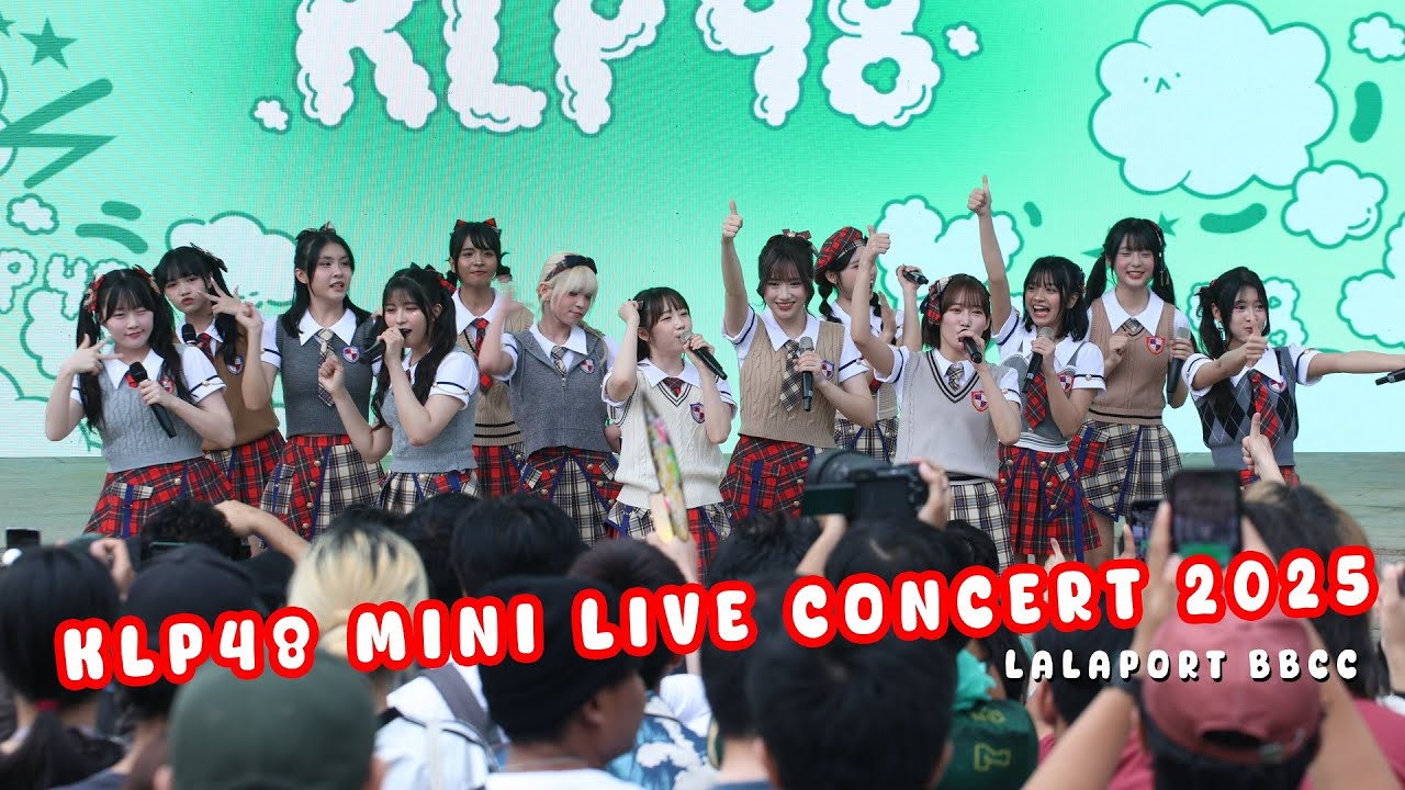 KLP48 Special Live Concert 2025 Lalaport Rooftop Garden | 4K UHD