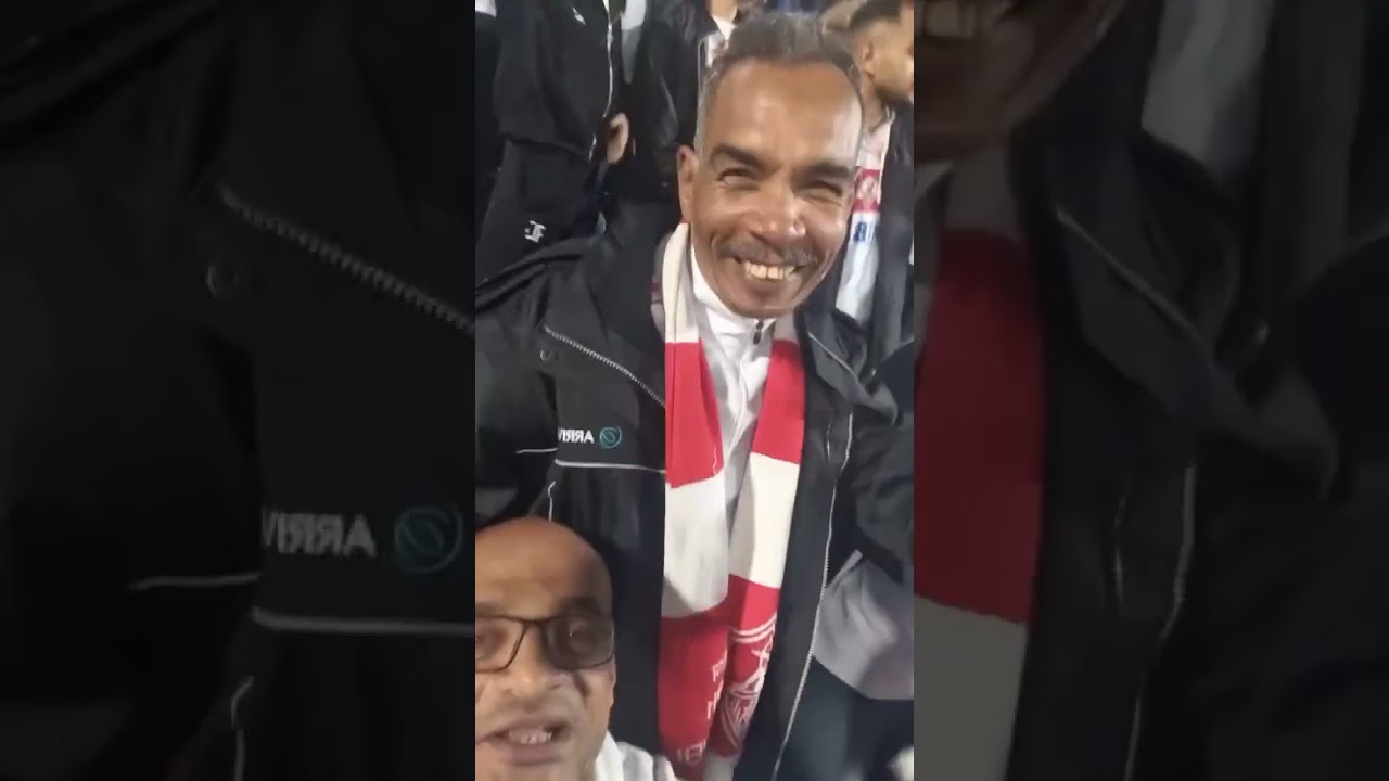 من قلب مدرج الزمالك اليوم امام الاتحاد