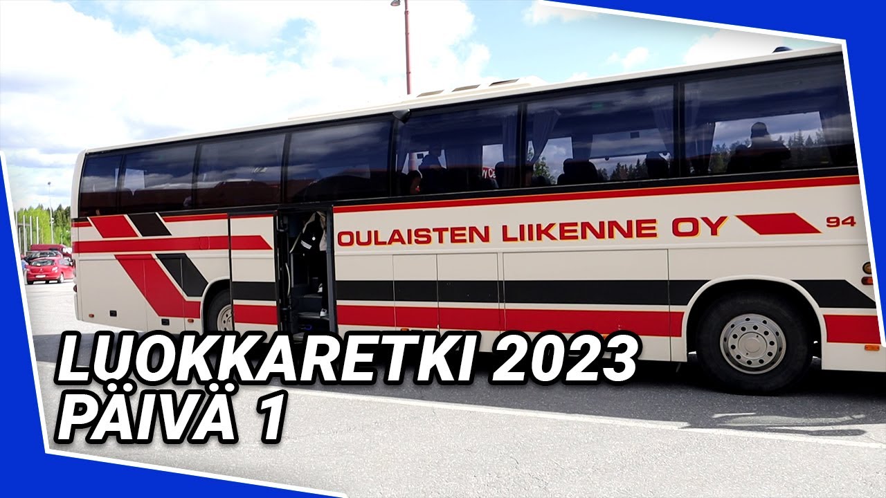 5.-6.  luokan luokkaretki Tampereelle 29.-31.5.2023, päivä 1