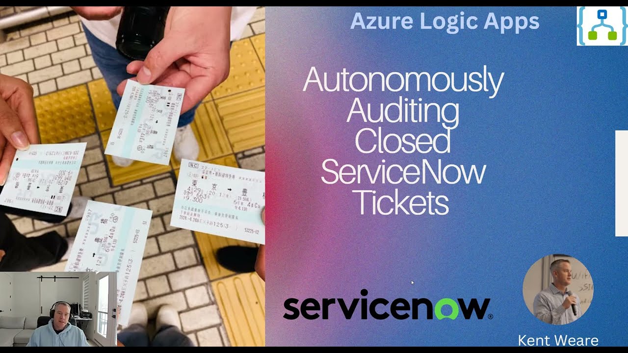 Проверка закрытых заявок ServiceNow с использованием автономной обработки агентами в Logic Apps.