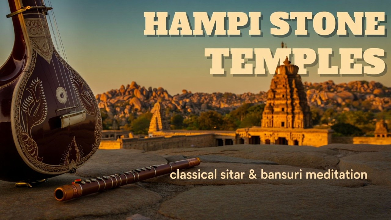 Hampi Stone Temples – Classical Sitar & Bansuri Meditation