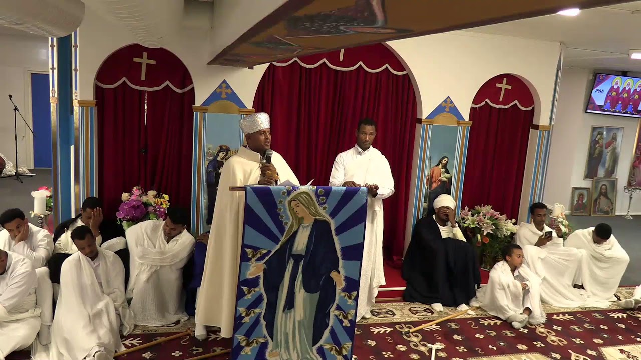 Eritrean orthodox tewahdo Q.maryam church Oslo Norway.