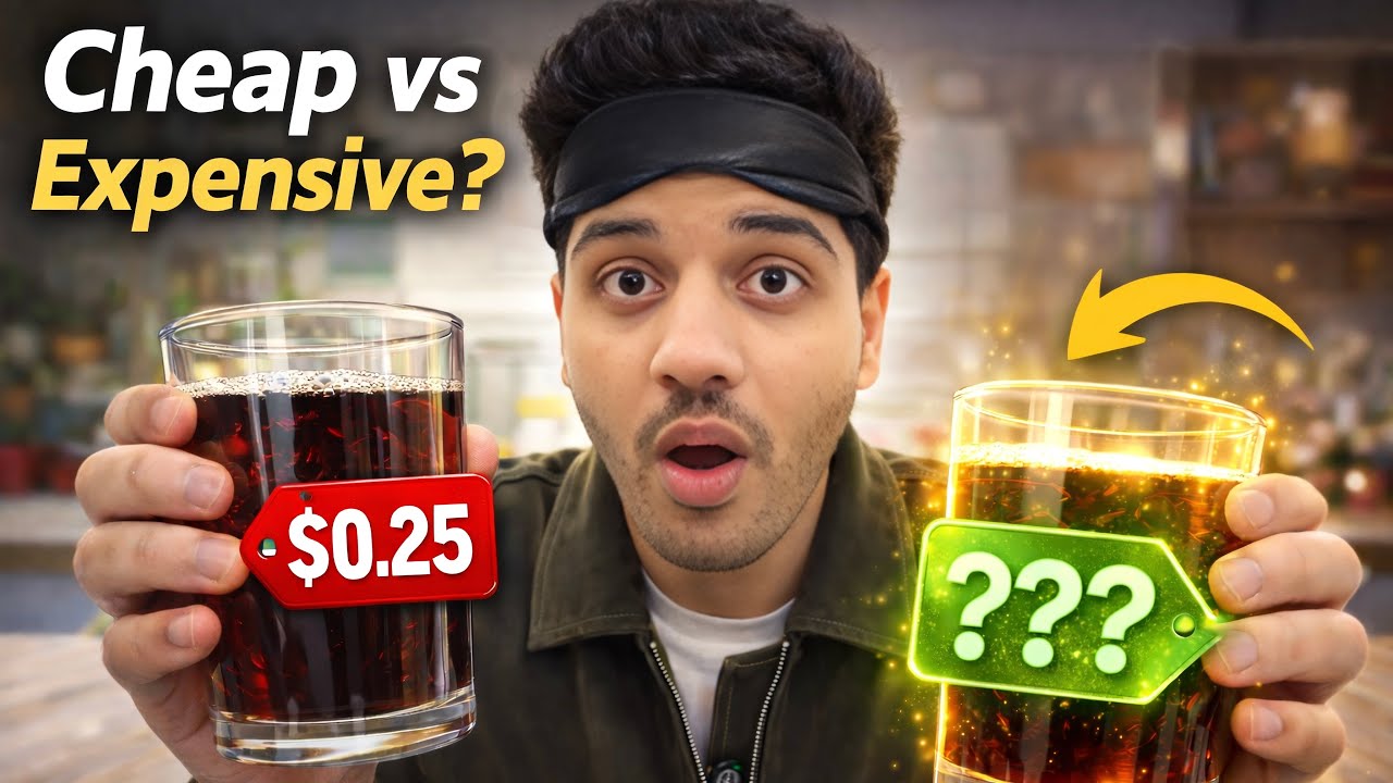 I Tried The Cheapest Drink vs YouTuber Drink!