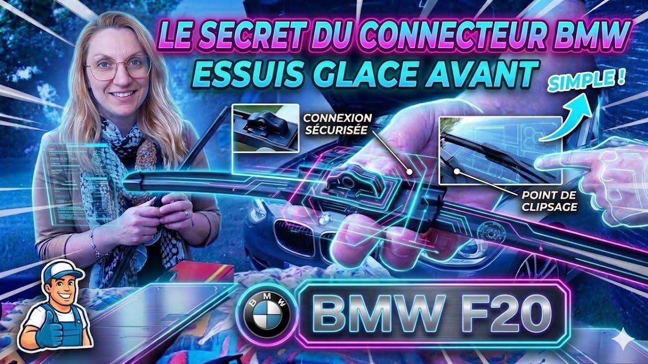 Entretien BMW F20 serie 1: Changement Essuie-glace Avant Magnum de chez Action