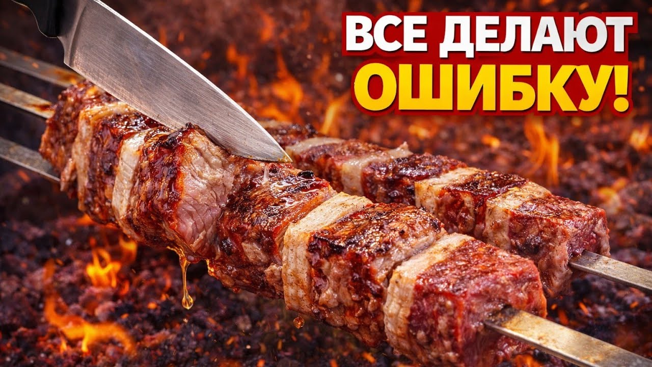 Вот ТАК нужно Готовить ШАШЛЫК МАРВАРИД — Сочный, Мягкий, Идеальный 🔥