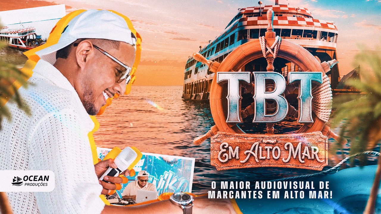 SET AUDIOVISUAL TBT EM ALTO MAR - DJ JANILSON