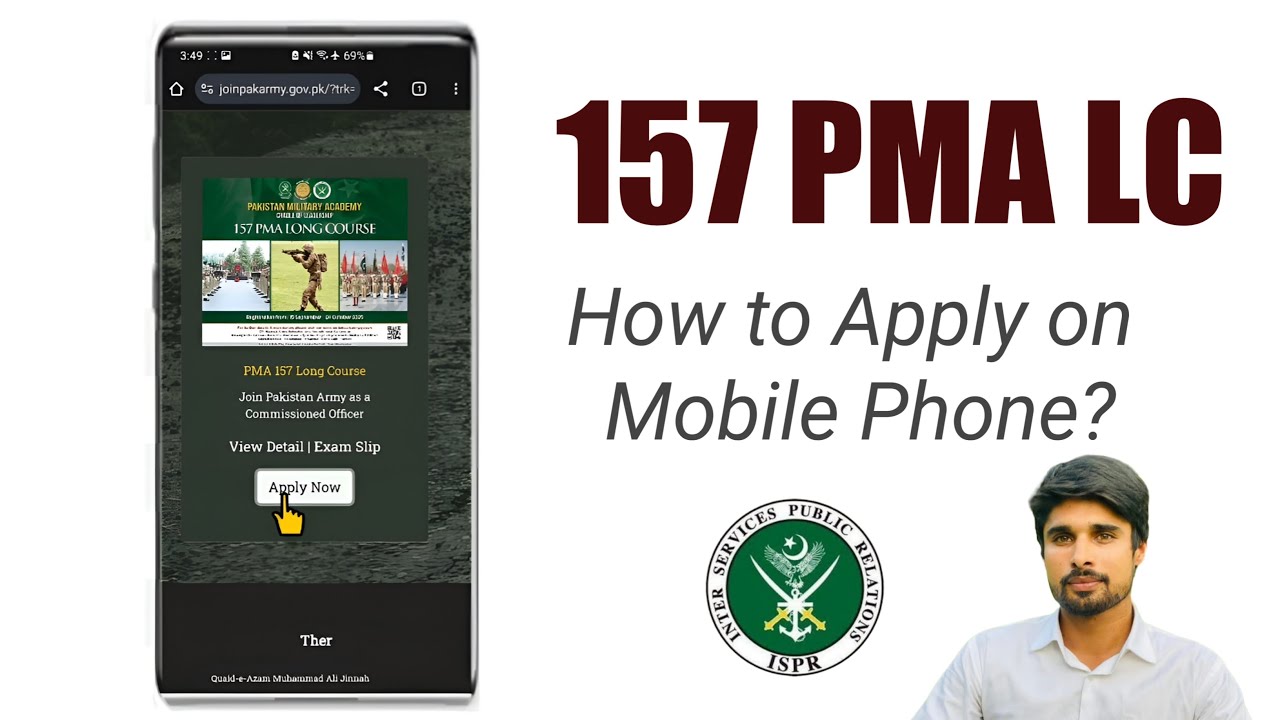 How to Register on Mobile for 157 PMA Long Course? | PMA Online Apply
