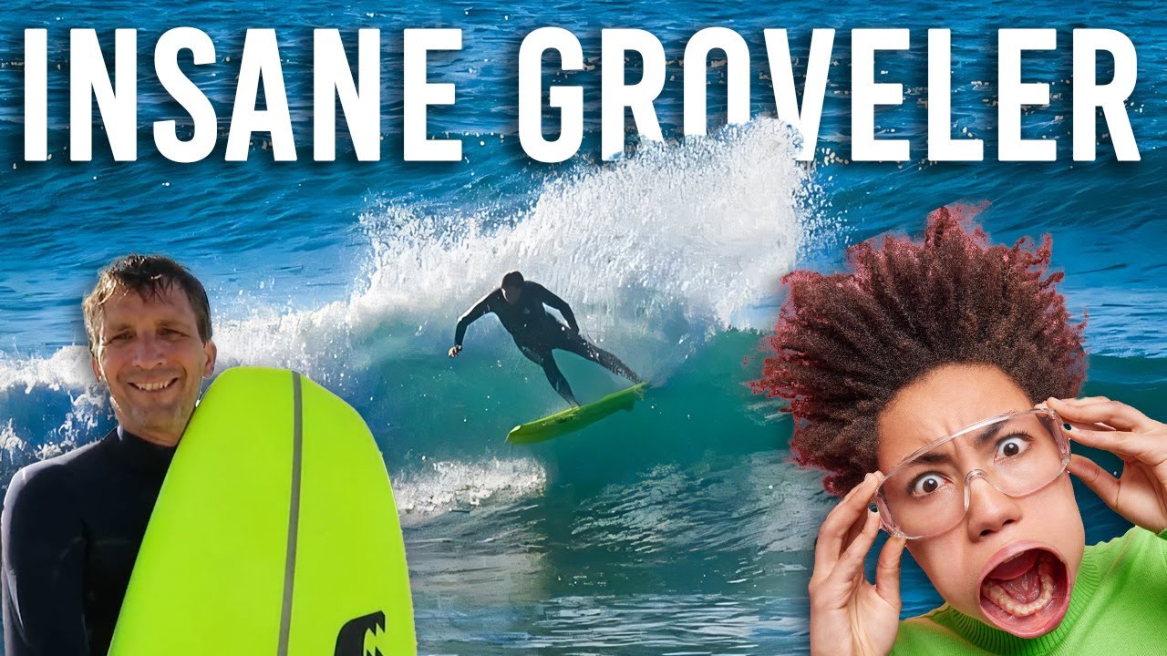 INSANE Groveler Surfboard! Ferox Flecher Review