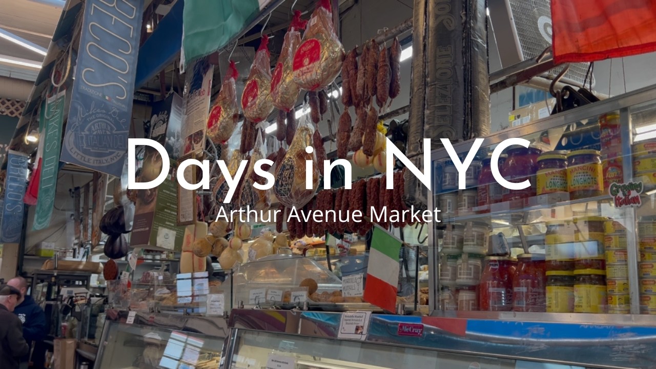Days in NYC | walking Arthur Ave, visiting Bronx's Little Italy, and the oldest library in Tremont