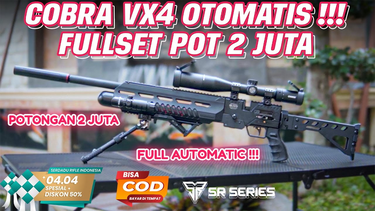 POT 2 JUTAAN!!! PCP FULL OTOMATIS Rekomendasi Tahun 2025 Dijual Murah COBRA VX4 PAKET FULLSET JEDOR!