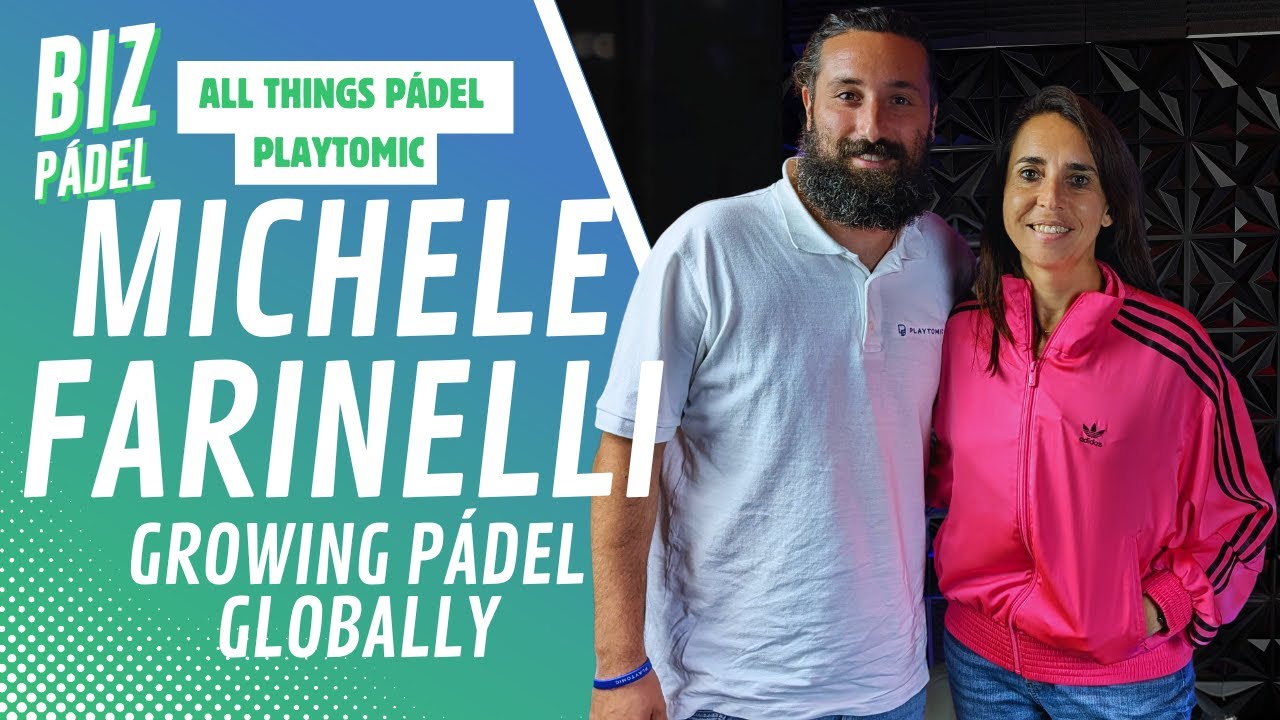 Michele Farinelli, leading the digital pádel revolution with Playtomic #padel #playtomic