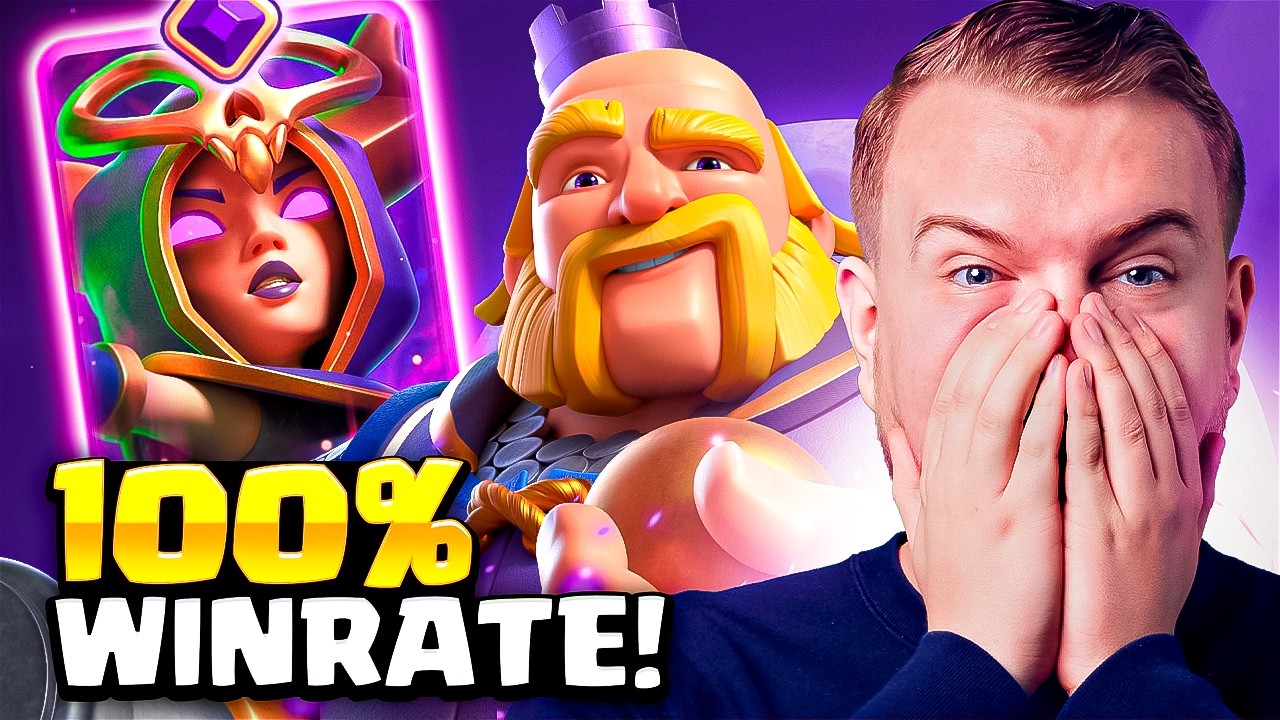 100% WINRATE! THIS DECK BEATS EVERYONE IN CLASH ROYALE