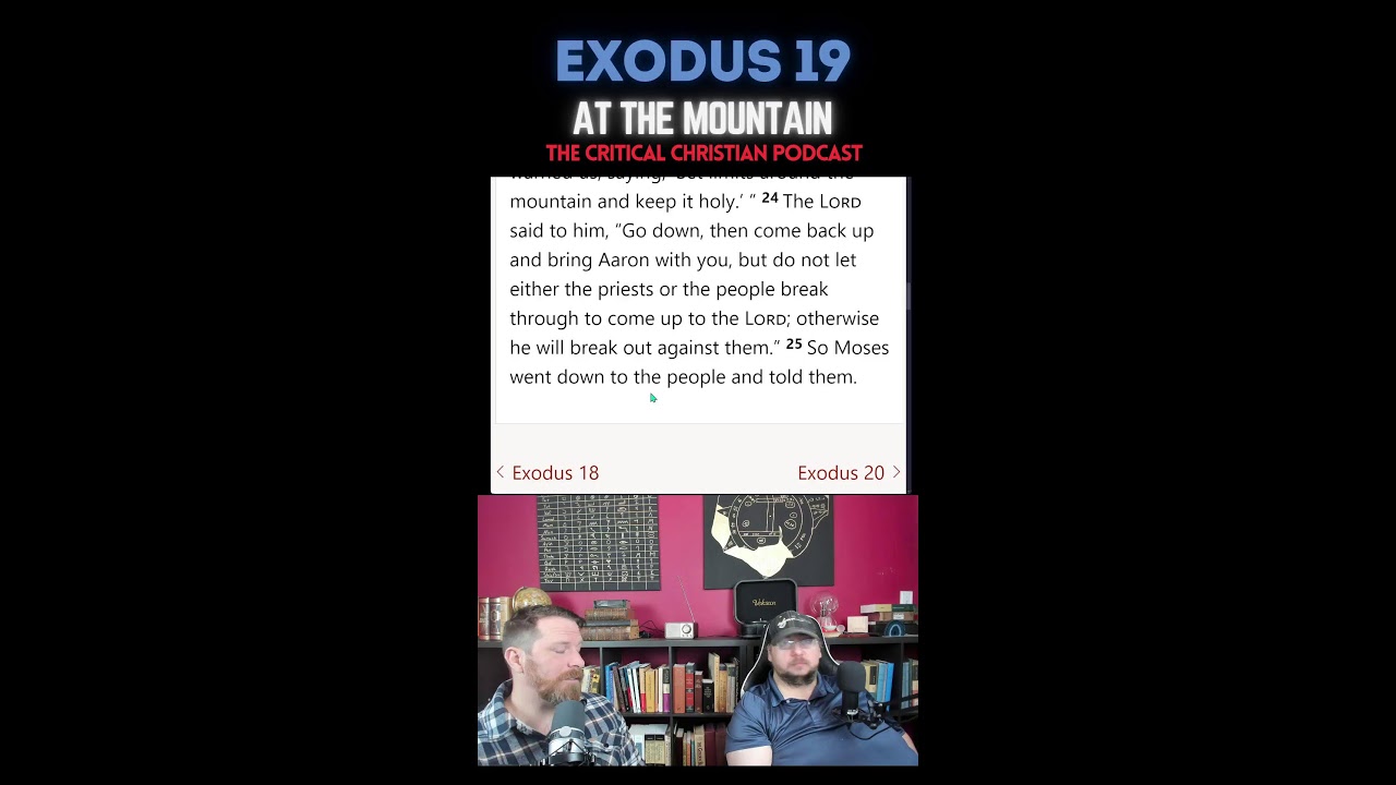 Deconstructing Exodus 19 - Israel Congregates at God's Mountain