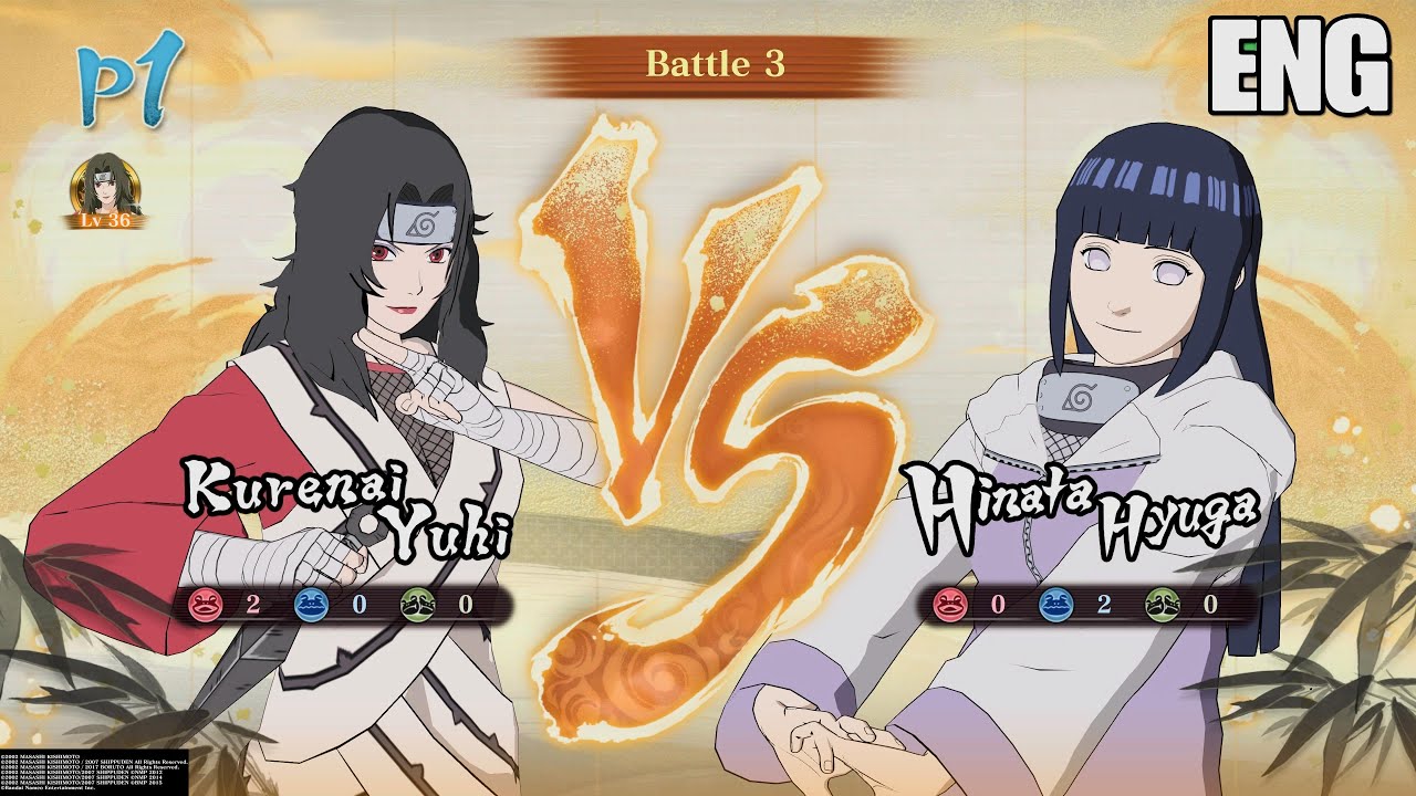 NXBUNSC: Kurenai Yuhi vs. Hinata Hyuga (ENG) [Requested]