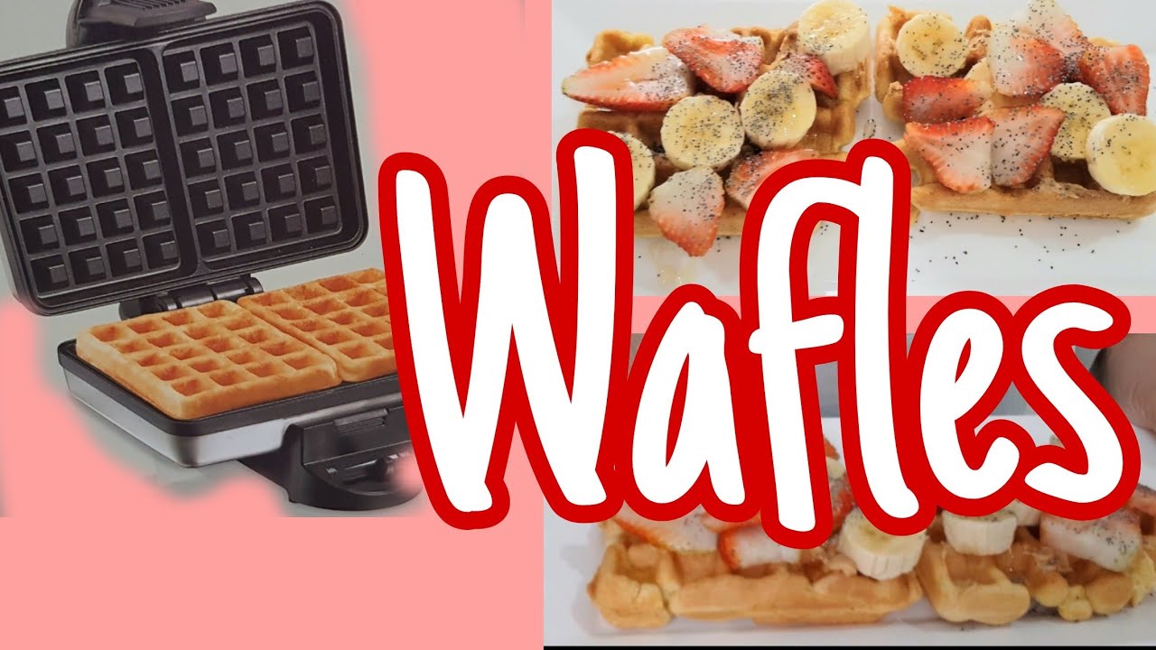 Waffles. Deliciosos. Recomiendo la waflera Hamilton Beach? al final RECOMENDACIONES