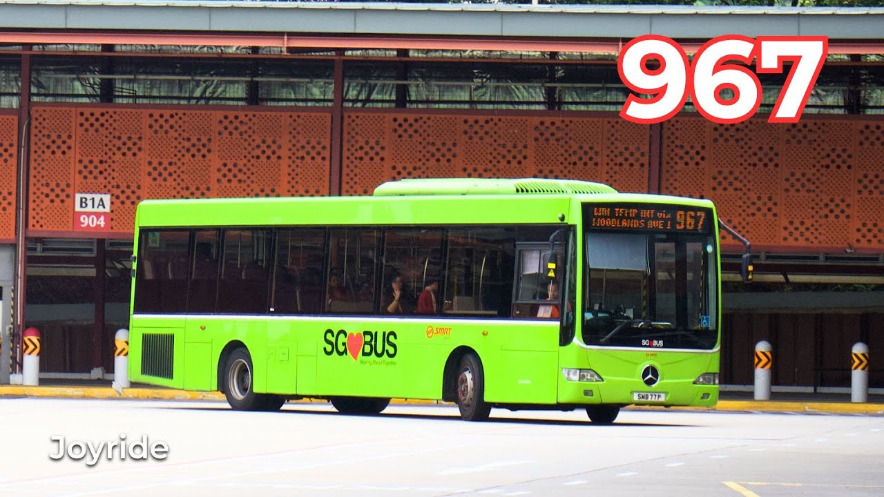 [SMRT] Joyride - SMB77P on 967 - Mercedes-Benz OC500LE (Batch 2)