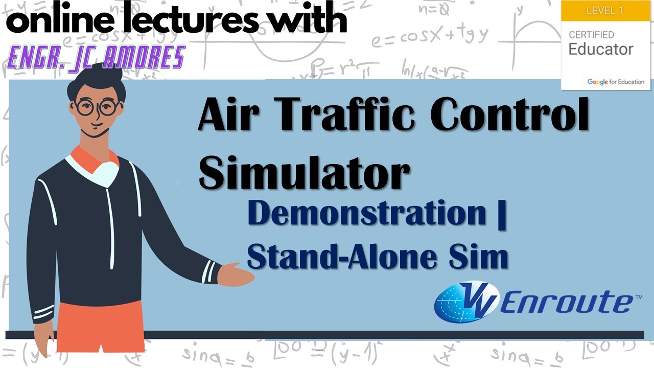 Air Traffic Control Simulator | Demonstration | Stand-Alone ATC Sim | VV Enroute | Maze Exercise