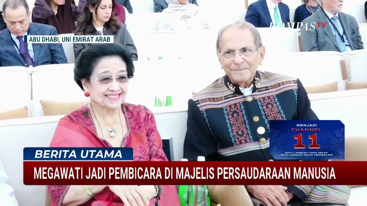 Megawati Jadi Pembicara Forum Internasional di Abu Dhabi, Angkat Nilai Pancasila   BERUT