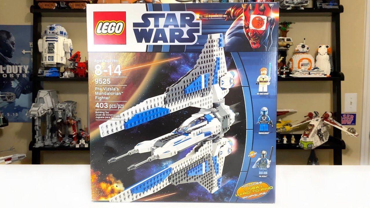 LEGO Star Wars 9525 Pre-Visla's Mandalorian Fighter Review!