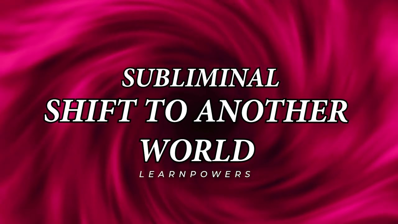 ✧ Shift to Another World Subliminal (ISEKAI)