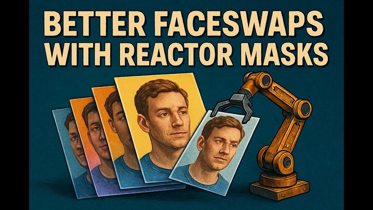 Более качественная и умная замена лиц — благодаря Reactor Masks (ComfyUI)