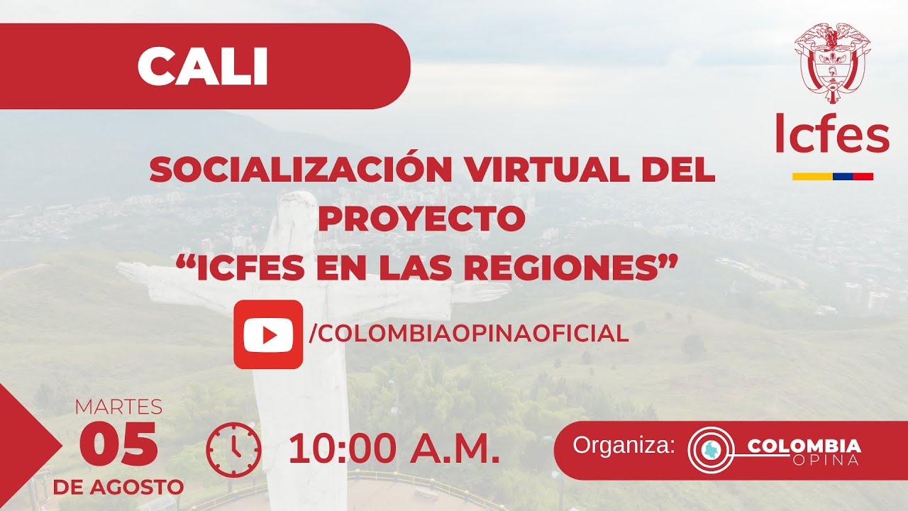 Socialización virtual del proyecto “ICFES en las regiones” - Cali