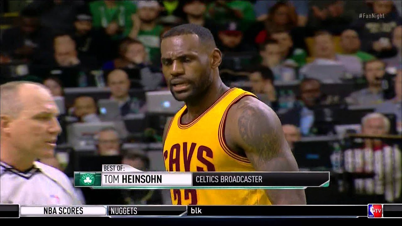 Tom Heinsohn calls LeBron James a 