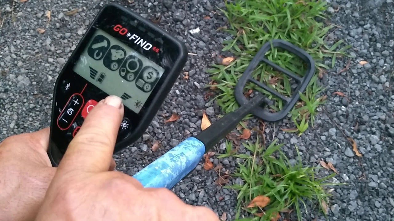 DETECTOR ÓTIMO PRA GARIMPO PEQUENOS FAGULHOS DE OURO GOFIND 66