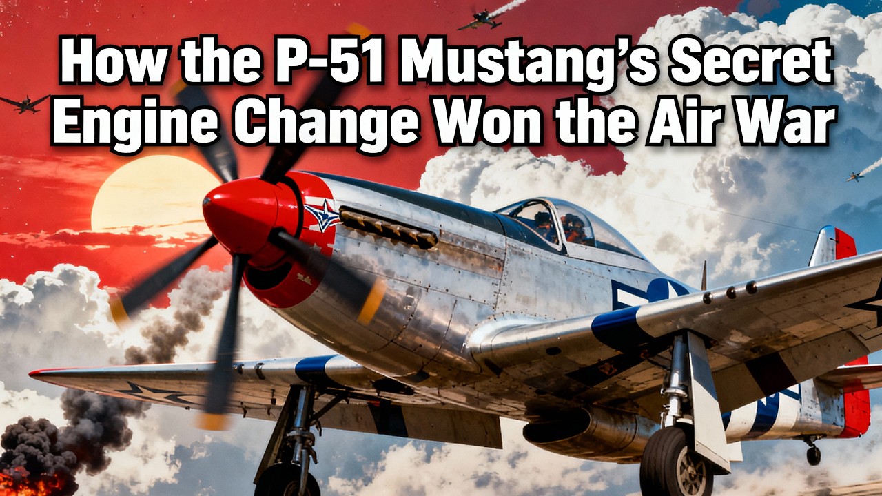 How the P-51 Mustang&rsquo;s Secret Engine Change Won the Air War