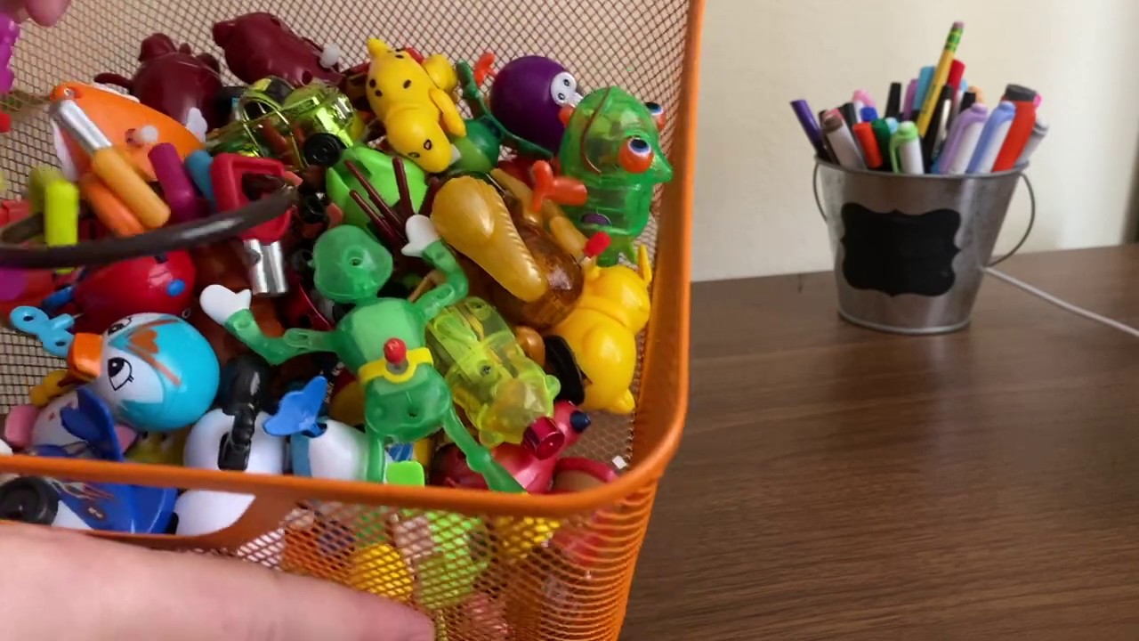 Playing with Wind up Toys