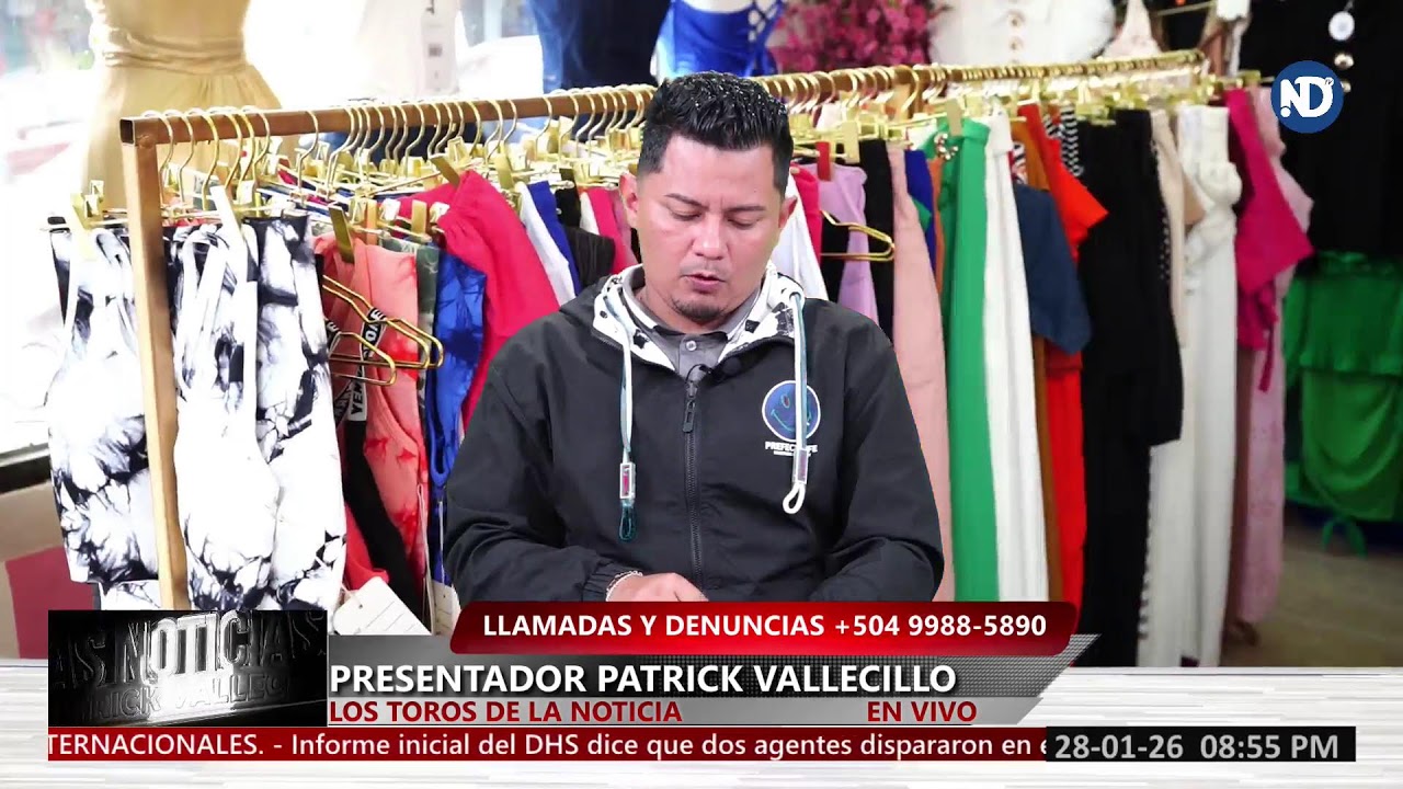 EN VIVO LAS NOTICIAS CON PATRICK VALLECILLO 28 DE ENERO 2026.