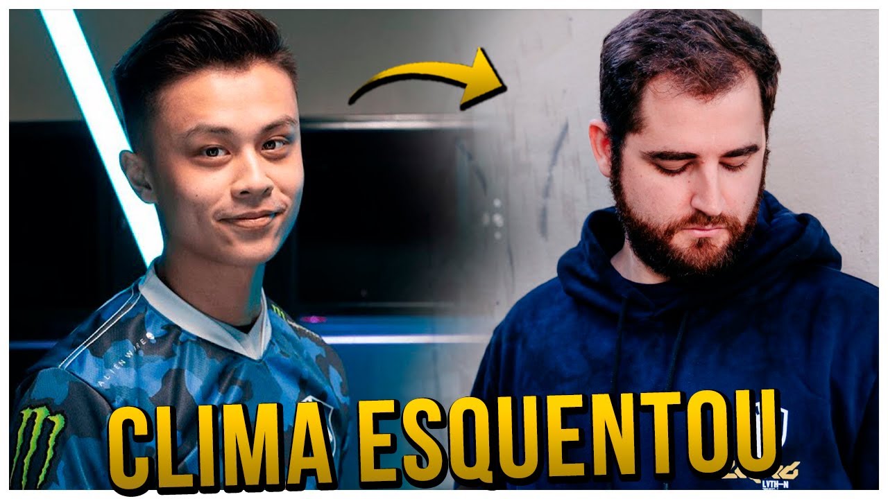 STEWIE TILTOU com o FALLEN e GAULES ficou INDIGNADO e COMENTOU SOBRE!