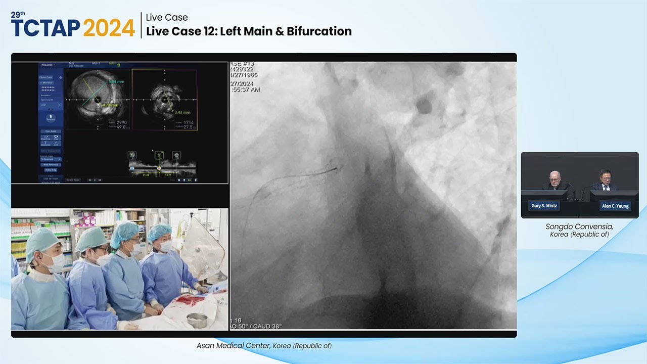[TCTAP 2024] Live Case 12: Left Main & Bifurcation