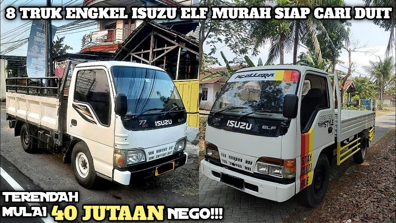 HARGA TRUK ENGKEL ISUZU ELF BEKAS MURAH || MULAI 40 JUTAAN || UPDATE TERBARU 2023 || JUAL BELI TRUK