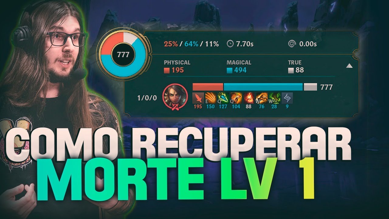 COMO RECUPERAR UMA LANE DEPOIS DE UMA MORTE NO LEVEL 1!