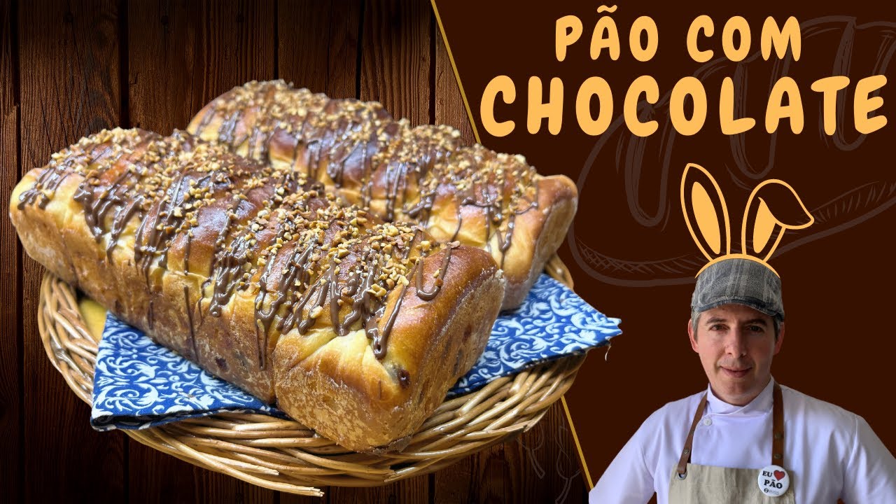 Uma delícia de Páscoa: Pão com Chocolate !!!