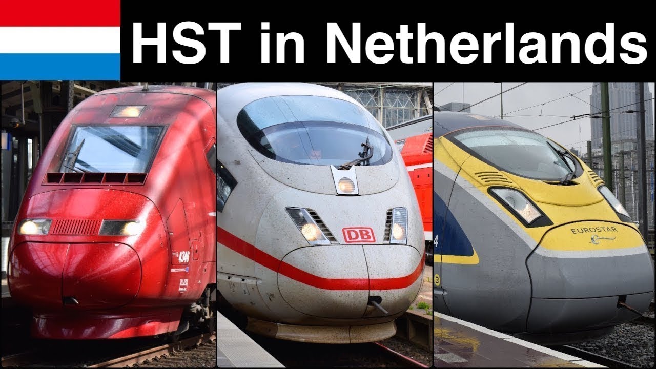 High speed & Express train in Netherlands