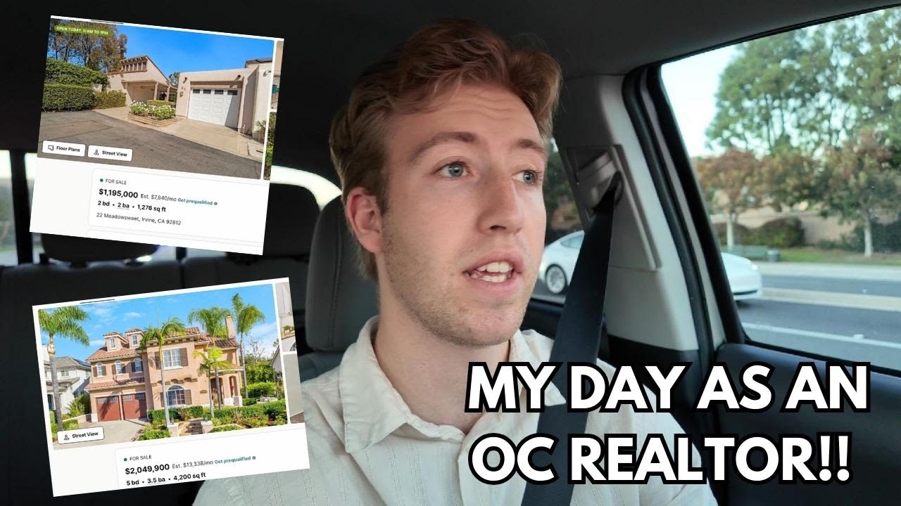 A Day in My Life as an OC Real Estate Agent: Open Houses, Appointments, and Cancellations...