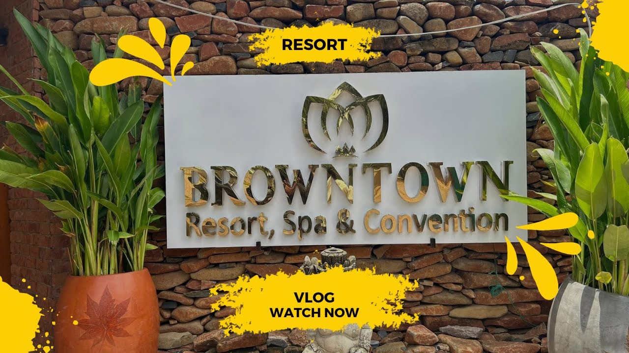 Brown Town Resort , Spa & Convention |Sudha Annavaram |♥️से Su |Moinabad |Luxury Resort .