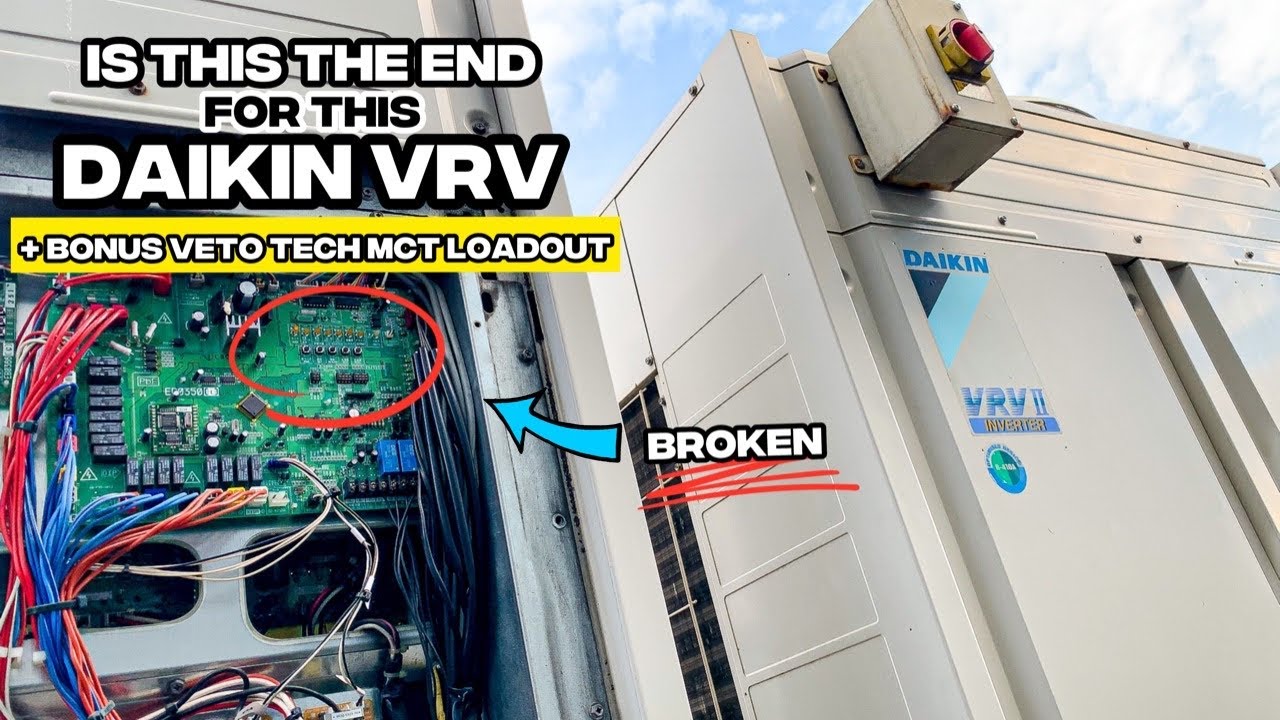 ЭТО КОНЕЦ ДЛЯ ЭТОЙ СИСТЕМЫ DAIKIN VRV? *ПЛЮС ВЕТО-ТЕХНОЛОГИЯ НАГРУЗКИ MCT*
