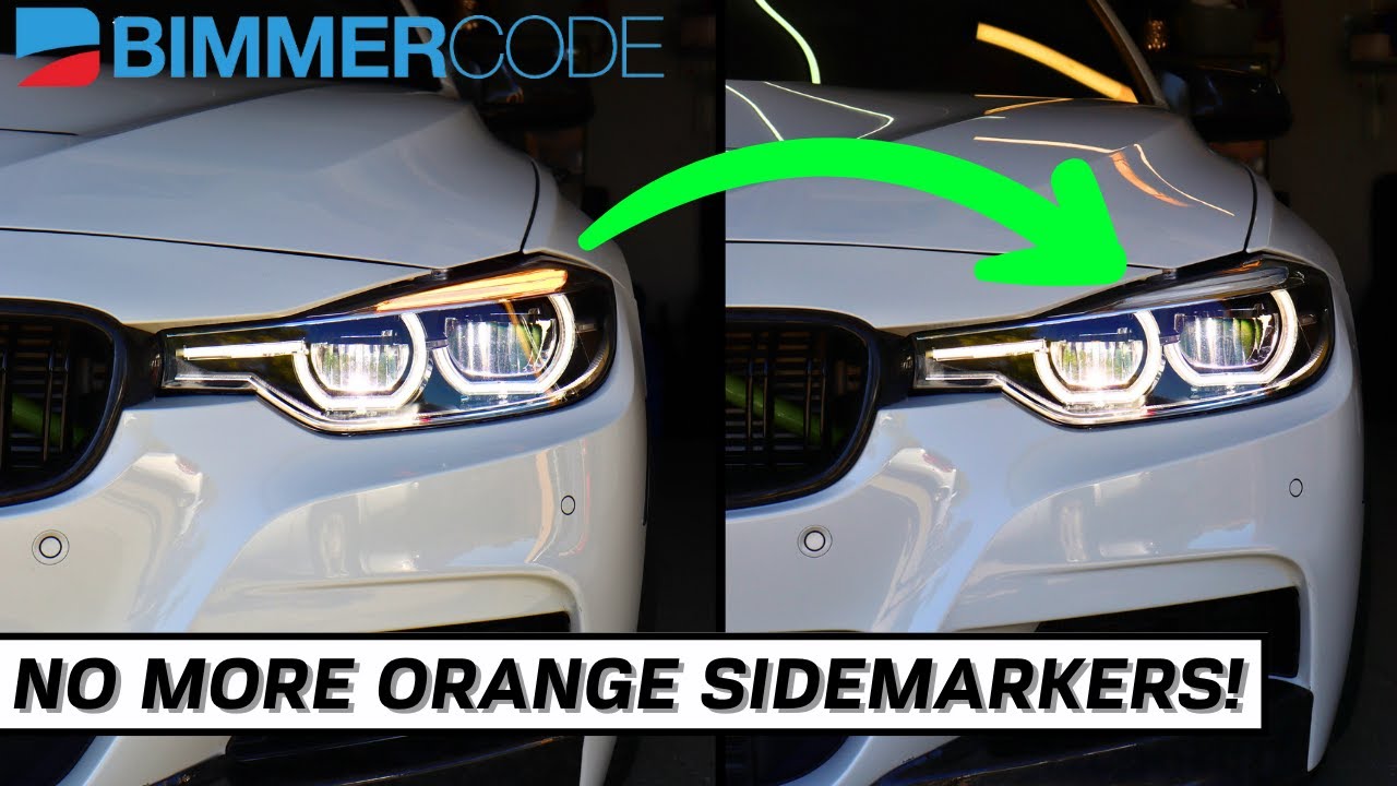 Кодирую оранжевые габаритные огни на моем BMW F30 с помощью BimmerCode!